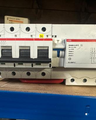 Interruttore differenziale magnetotermico Abb