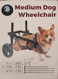 Carrello deambulatore per cane disabile taglia M