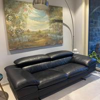 Divano 3 posti Calia in pelle