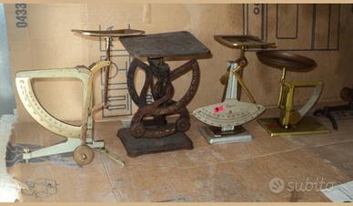 Vari tipi di bilancini postali