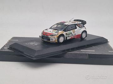 CITROEN DS3 WRC n° 3 - Ixo-Models - Scala 1/43
