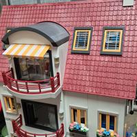 casa playmobil + ambienti e personaggi