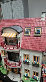 casa playmobil + ambienti e personaggi