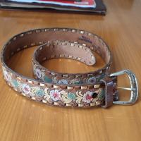 Cintura vintage in cuoio 