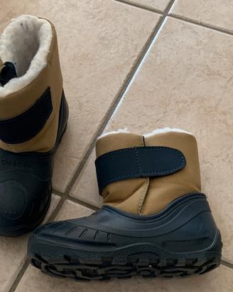 Doposci trekking bambino impermeabili n. 23