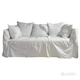 Divano Gervasoni Ghost 10 - Lino Bianco SCONTO 30%