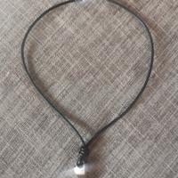 collana   in acciaio uomo fossil 