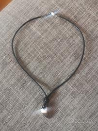 collana   in acciaio uomo fossil 