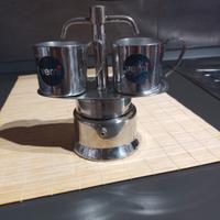 caffettiera vintage inox 