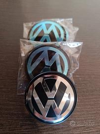 set 4 Coprimozzo per Volkswagen da 55mm (5,5cm) 
