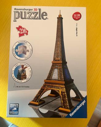 puzzle in legno tour eiffel