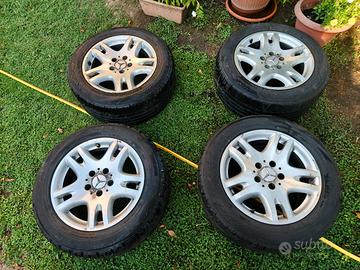 4 Ruote Mercedes 16” Cerchi + Gomme 225/55 R16
