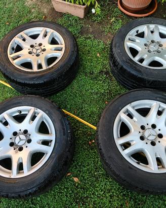 4 Ruote Mercedes 16” Cerchi + Gomme 225/55 R16