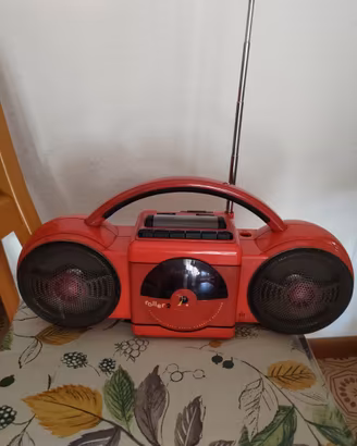 Radio Stereo Philips Roller 2 Rosso da restaurare