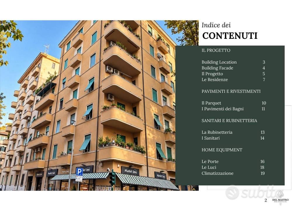 Appartamento – Roma, Città giudiziaria, Della Vittoria - Vista 3