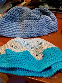 cappelli in lana e cotone
