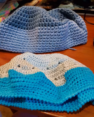 cappelli in lana e cotone