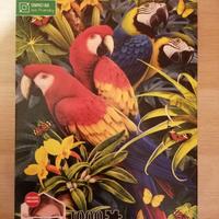 Puzzle Pappagalli 3D Clementoni 1000 pezzi