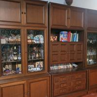 Mobile sala gratis con vetrina, componibile 