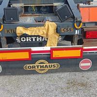Semirimorchio portacontainer ORTHAUS in ADR