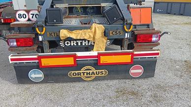 Semirimorchio portacontainer ORTHAUS in ADR