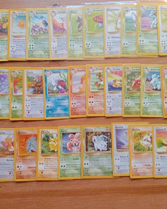 Pokemon Jungle Lotto Semicompleto
