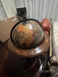 Mappamondo bar/porta bevande