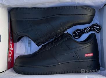 Nike Air Force 1 Low Supreme Nero 45