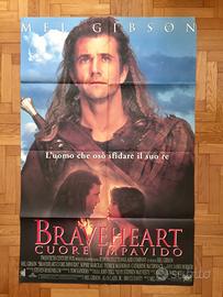 Poster locandina Braveheart 140 x 90 cm - Gibson
