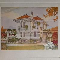 Cromolitografia Progetto Arch. Cavazzoni A.