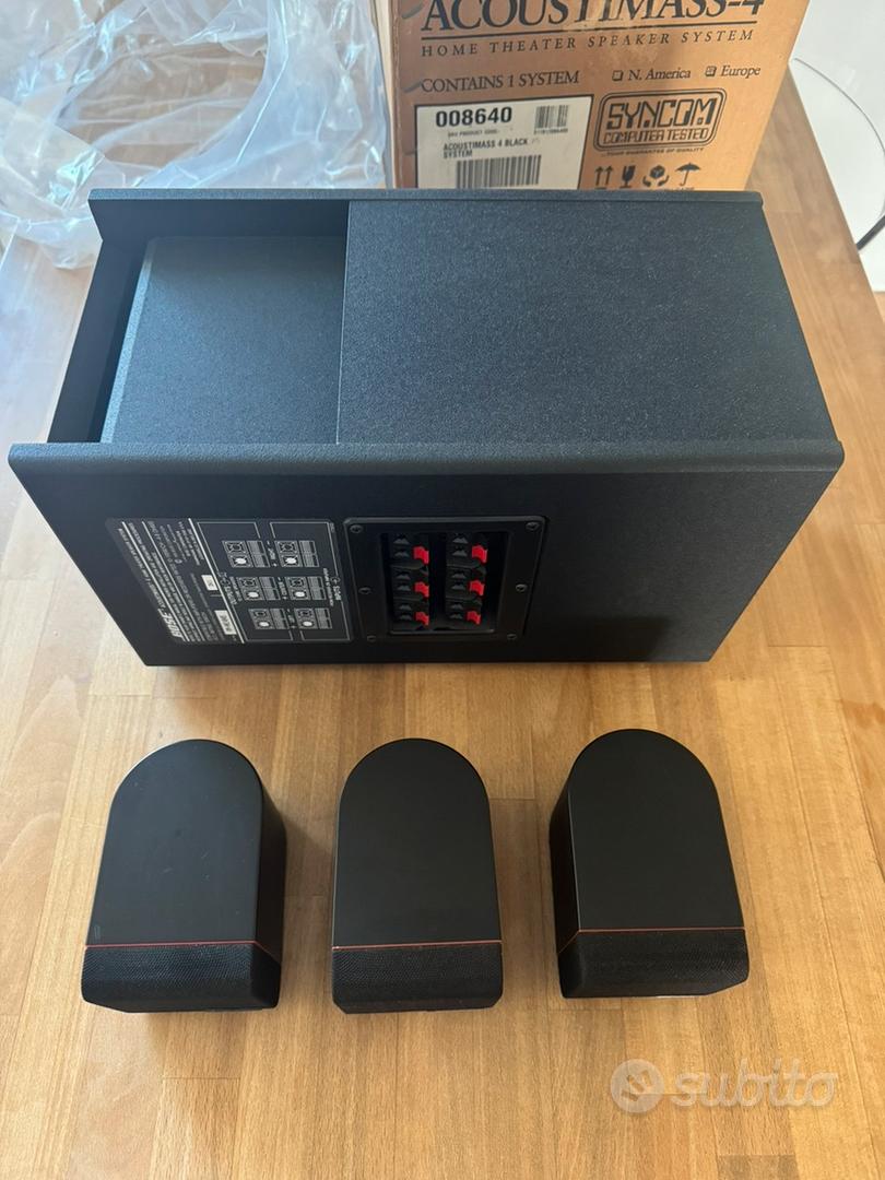 Kit Bose Acoustimass 4 Red Line ottimi passivi - Audio/Video In