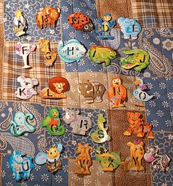 Collezione Serie completa danito Danone calamite a