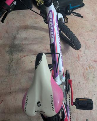 Mountain bike bambina taglia 24 pollici