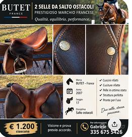 Selle Boutet equitazione