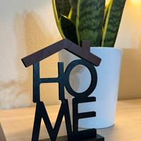 Decorazione in Legno Moderna per Mensola