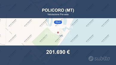 Immobile in asta di 150 m² con box auto a Policoro