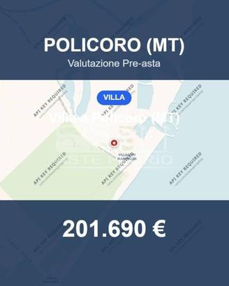 Immobile in asta di 150 m² con box auto a Policoro