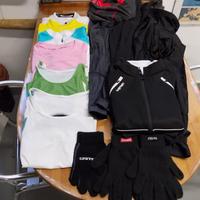 Scarpe Diadora bici donna + abbigliamento completo