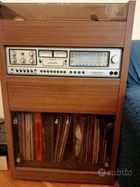 Hi-Fi Grundig originale anni 70 con mobile e casse