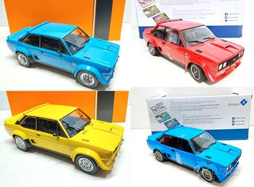 FIAT 131 ABARTH Stradale (4 mod) - 1/18 Tanomodels