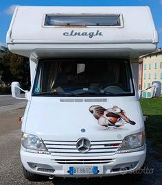 Camper Elnagh 116G Mercedes 2700 letto King size