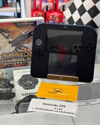 Nintendo 2DS + Pokemon Ultrasole - PROMO