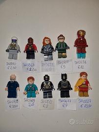 lego minifigure super eroi 