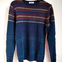 Pullover blu Taglia S/44 NUOVO