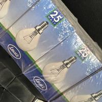 Lampadine incandescenza e14 25w vintage sigillate