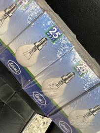 Lampadine incandescenza e14 25w vintage sigillate