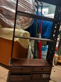 piccola  scaffali legno lavorati