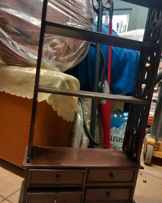 piccola  scaffali legno lavorati