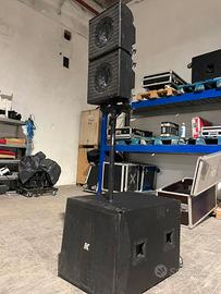 sistema K-ARRAY  N. 04 KRX4 N. 02 KMT21