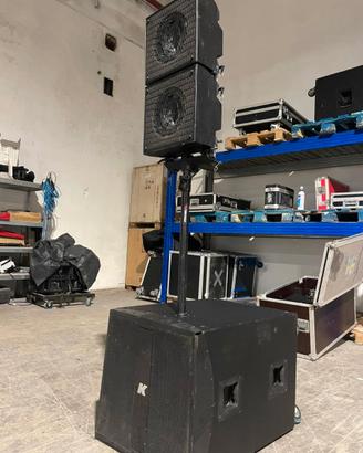 sistema K-ARRAY  N. 04 KRX4 N. 02 KMT21